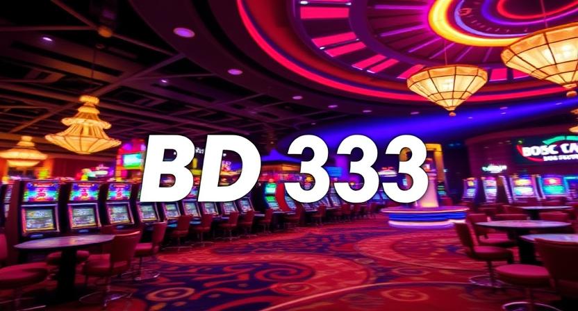 Variety of slot machines available on BD333